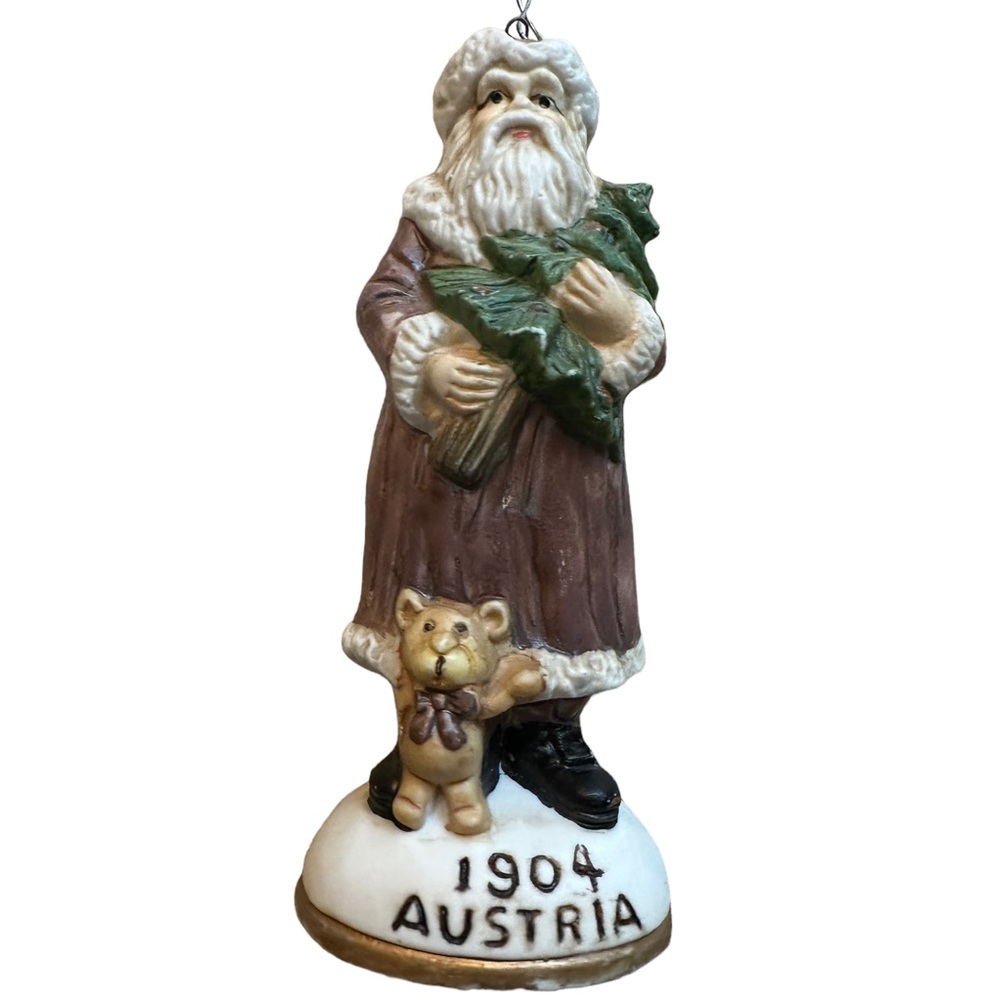 Collectible Old World Santa St. Nick 1904 AUSTRIA Christmas Figurine/Ornament